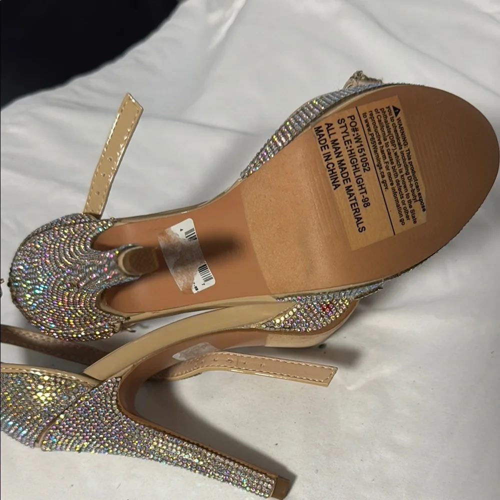 Windsor Rhinestone Heels - Picture 9 of 11
